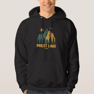 Sudadera Montañas del lago Sacerdote Idaho Senderismo Vinta