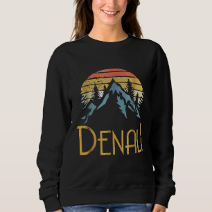 Sudadera Montañas del monte Denali Alaska Camping Senderism
