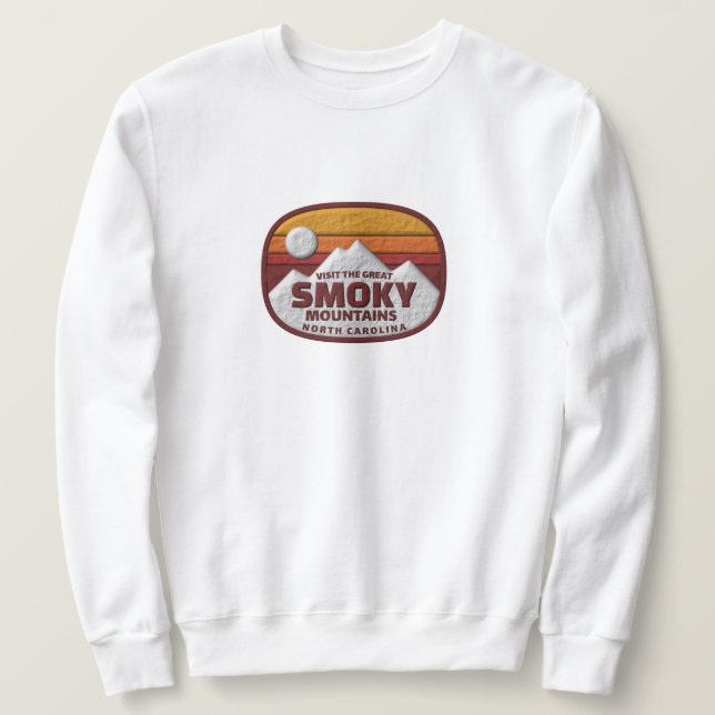 Sudadera Montañas humeantes (Anverso del diseño)