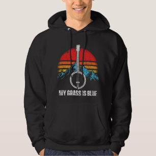 Sudadera Montañas musicales del músico de Bluegrass Banjo P