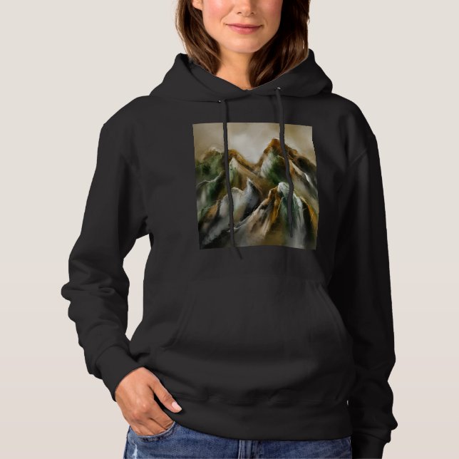 Sudadera Montañas Pintadas (Anverso)