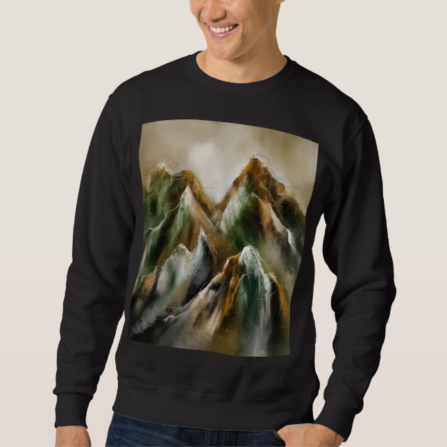 Sudadera Montañas Pintadas (Anverso)