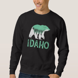 Sudadera Montañas Rocosas Idaho Con Osos Grizzly De Yellows