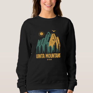 Sudadera Montañas Uinta Senderismo por la Vintage exterior