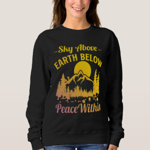Sudadera Montañeros Cielo Arriba Tierra Abajo Paz Interior