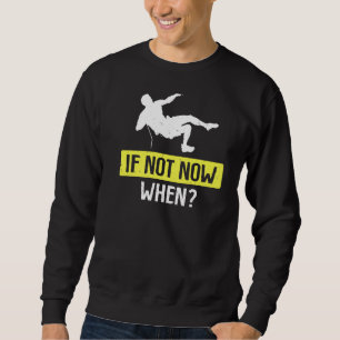 Sudadera Montañismo De Montañismo En Escalada, Si No Ahora,