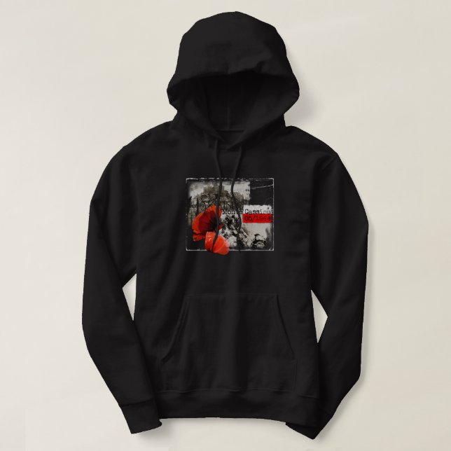 Sudadera Monte Cassino Battle WW2 Czerwone lémur Poland (Diseño del anverso)