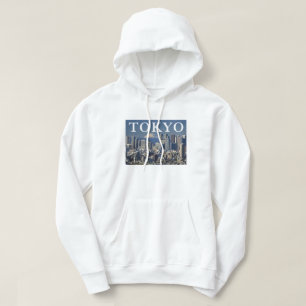 Sudadera Monte Fuji paisaje urbano del distrito de Shinju