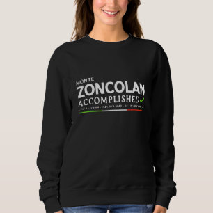 Sudadera Monte Zoncolan Logrado Ciclismo Escala Italia Ro