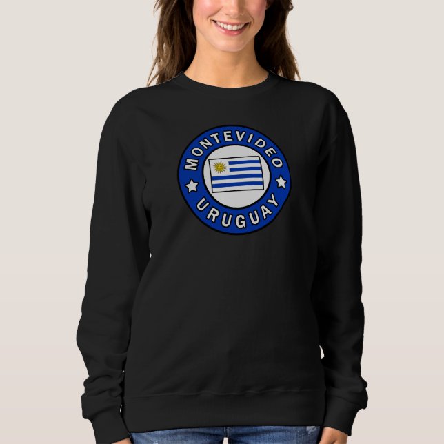 Sudadera Montevideo Uruguay (Anverso)