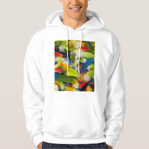 Sudadera Montón de plumas coloridas