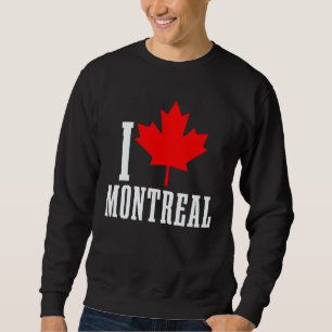 Sudadera Montreal Quebec Canadá Hoja de Arce Bandera Canadi