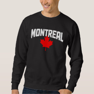 Sudadera Montreal Quebec Hoja de Arce Canadá Bandera Canadi