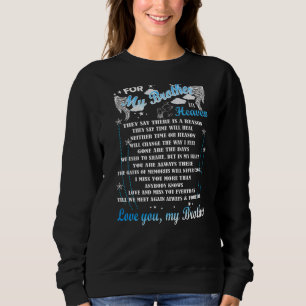 Sudadera Monumento a mi hermano Mi ángel de guarda Mi herma