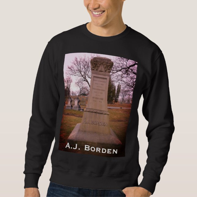 Sudadera Monumento Borden, río Caído, MAMÁES - A.J. Borden (Anverso)