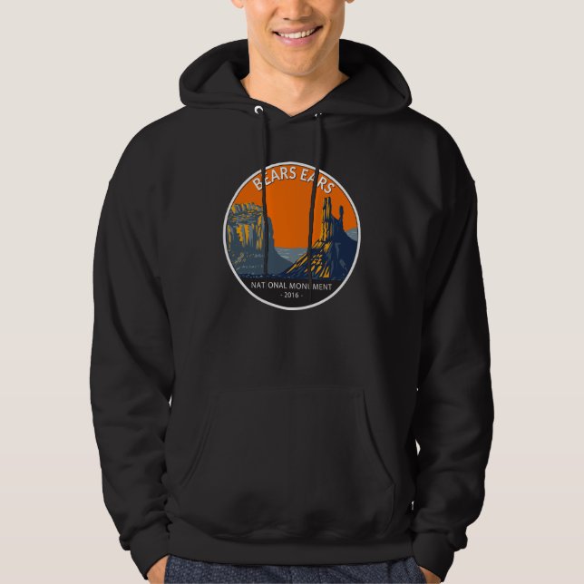 Sudadera Monumento nacional a los osos Utah Vintage  (Anverso)