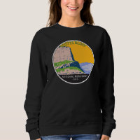 Monumento Nacional Bluff de Escocia Vintage Nebras