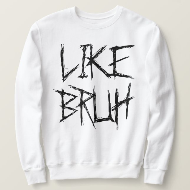 SUDADERA MOOD BRUH (Anverso del diseño)