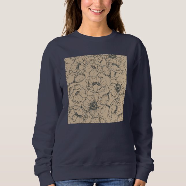 Sudadera Moody Blooms (Anverso)