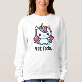 Sudadera Moody Kawaii Unicorn Personalizado Textos