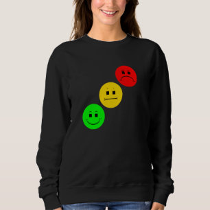 Sudadera Moody Stoplight Diagonal Stop Light Foca al tráfic