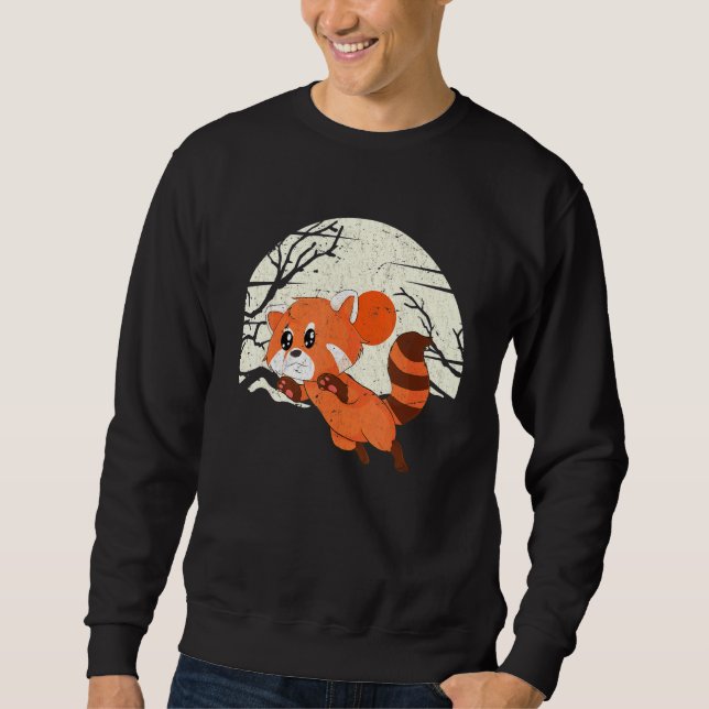 Sudadera Moon China Wildlife Forest Animal China Red Pand (Anverso)