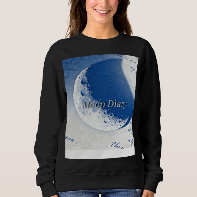 Sudadera Moon Diary (Anverso)