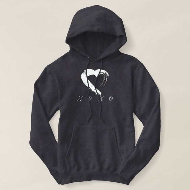 Sudadera Moon Heart XOXO Hoodie (Diseño del anverso)