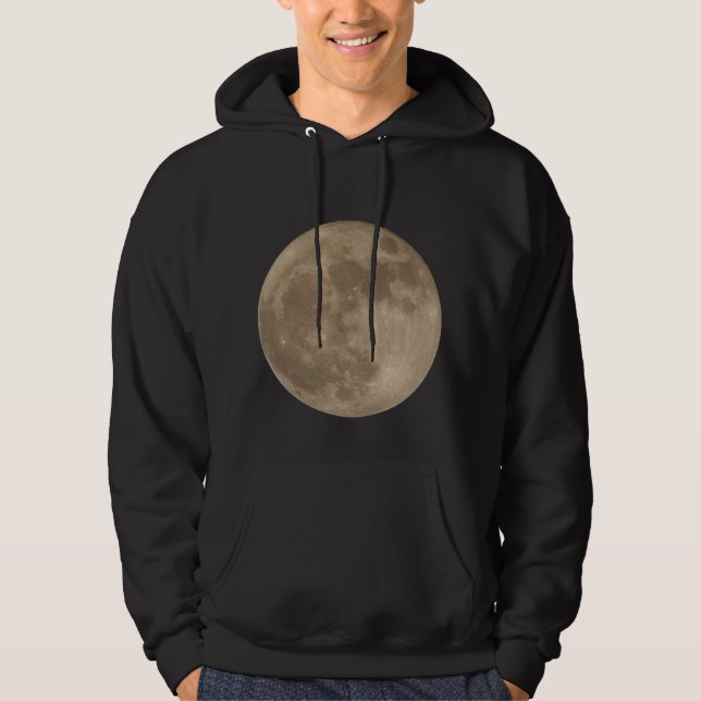 Sudadera Moon Hoodie Full Moon Sweatshirt Moon Shirt (Anverso)