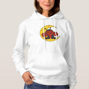 Sudadera Moon Ladybug Buenas Noches Cayendo Estrellas De Su