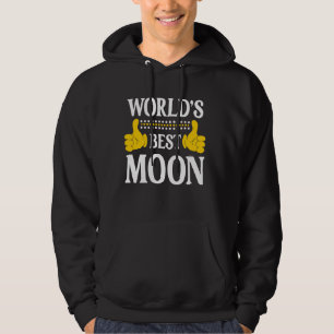 Sudadera Moon Surname Funny Team Family Apellido World's B