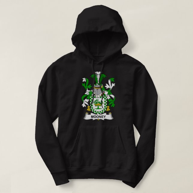 Sudadera Mooney Coat of Arms  Family Crest  (Diseño del anverso)