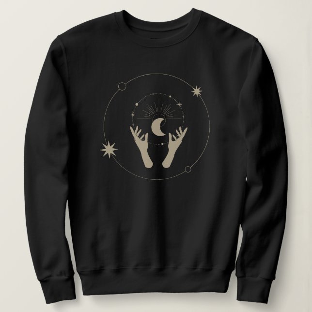 Sudadera moonlight fantasy aesthetic design (Anverso del diseño)