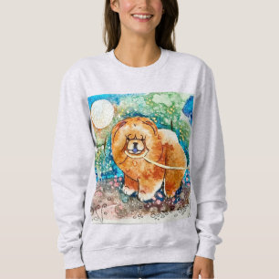 Sudadera MOONLIT STROLL Chow delante y atrás