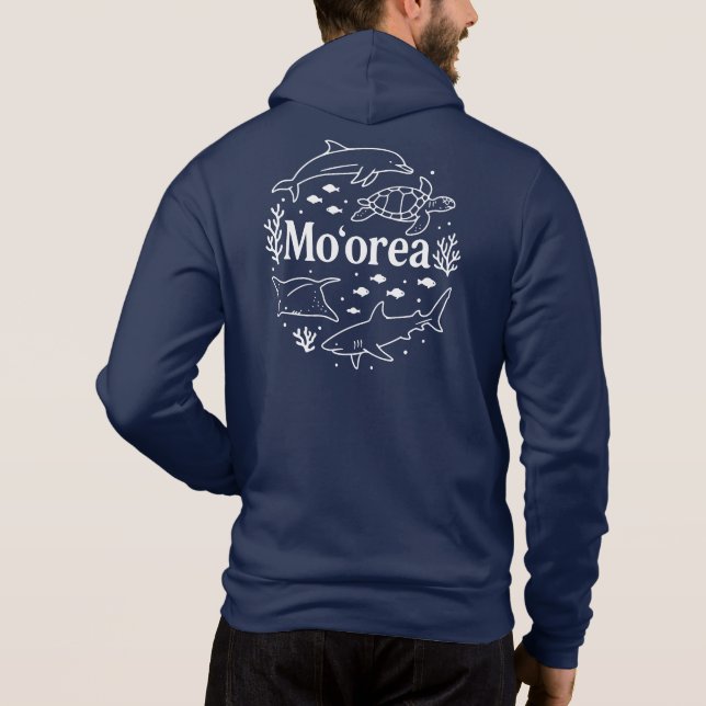 Sudadera Moorea Lagoon Scuba Diving (Reverso)