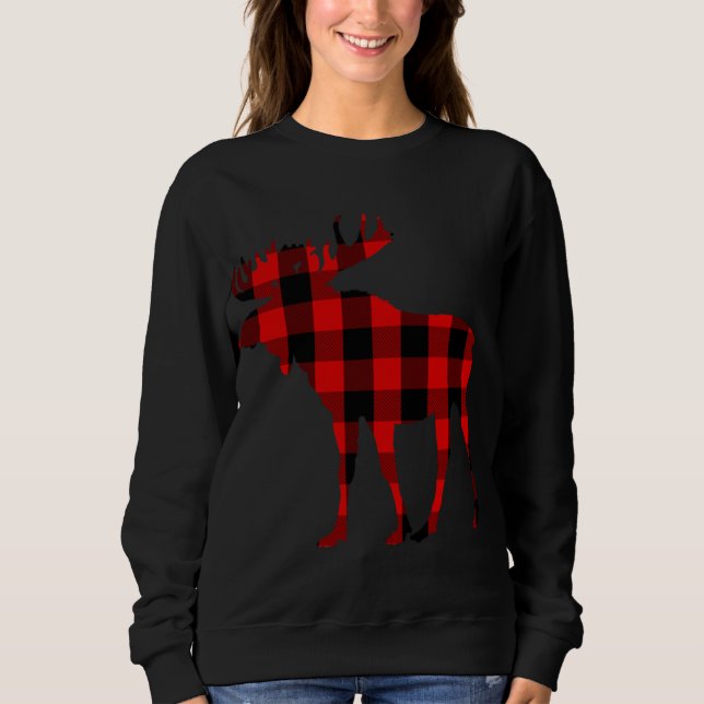 Sudadera Moose Buffalo Red Plough (Anverso)