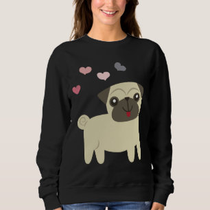 Sudadera mopas de cachorro, regalo de pug, amantes del buld