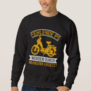Sudadera Moped Madness Mopod Moped Driver Retro