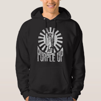 Sudadera Morado De Niños Militares Mes De Chil Militar