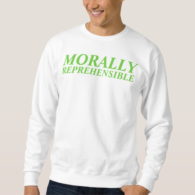 Sudadera moral censurable (Anverso)