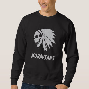 Sudadera Moravos Nativo Americano Indio Nacido Libertad Mal