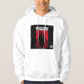 Sudadera morderme la lengua