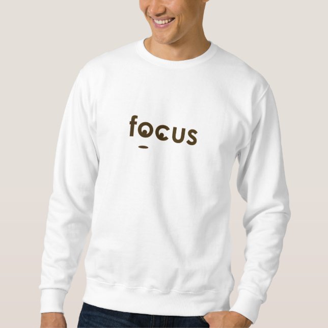 Sudadera More Focus Less Time (Anverso)