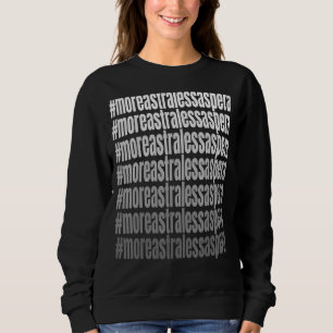 Sudadera Moreastralessaspera Girar En La Frase Latina Astra