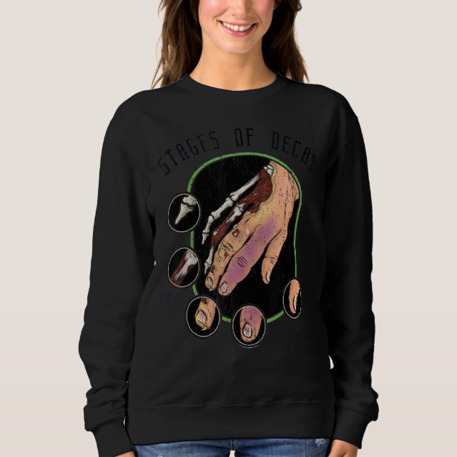 Sudadera Morgue Morgue, Director Funeral Morticiano (Anverso)