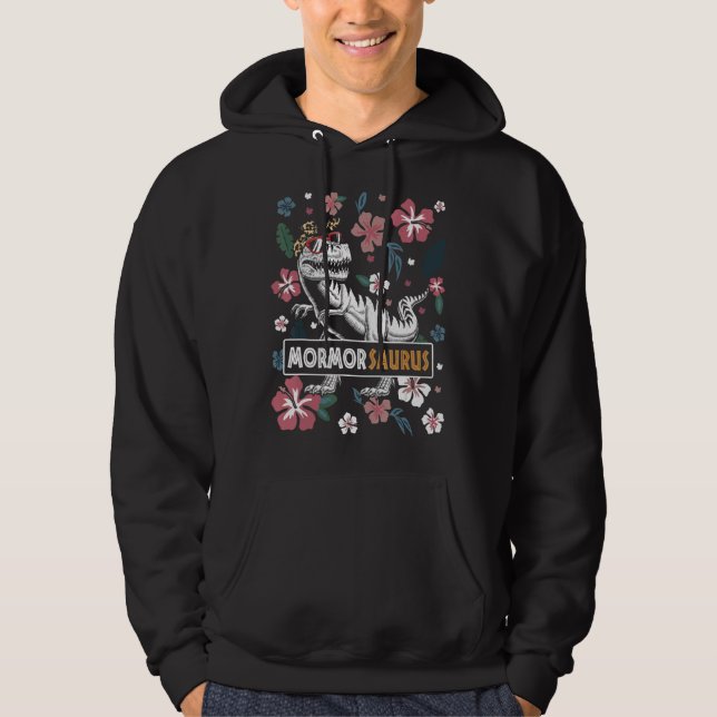 Sudadera Mormorsaurus Rex Abuela Dinosaurio Rex Mormor Saur (Anverso)