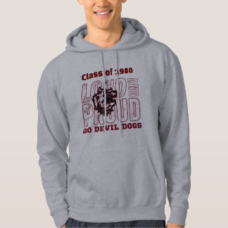 Sudadera Morrilton Clase de 1980 Camisas sudadoras de la Re