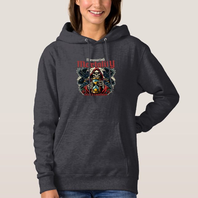 Sudadera Mortalidad Gráfico Hoodie (Anverso)