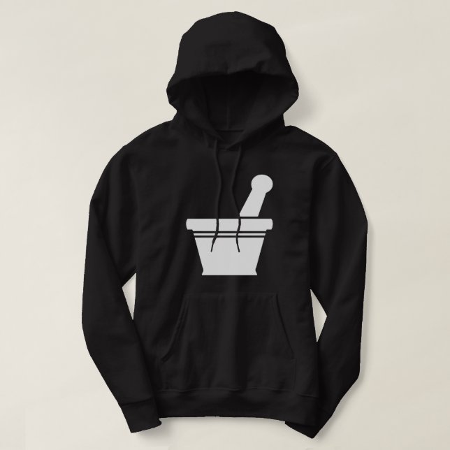Sudadera Mortero y maja (Diseño del anverso)