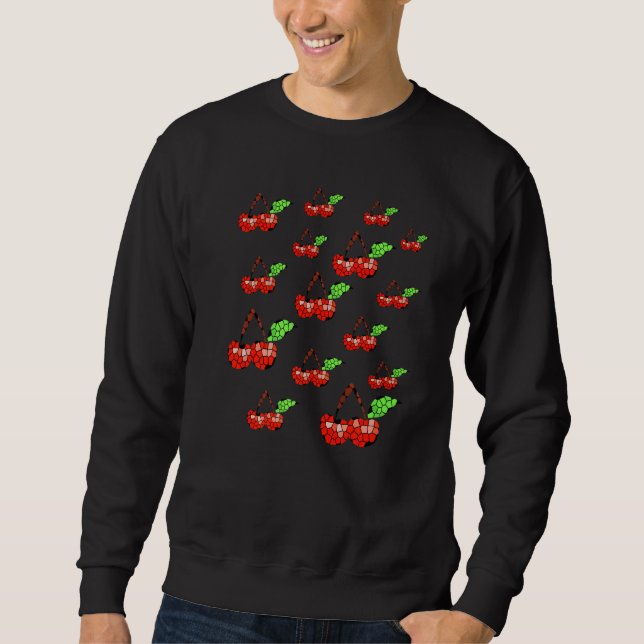 Sudadera Mosaic Cherries (Anverso)